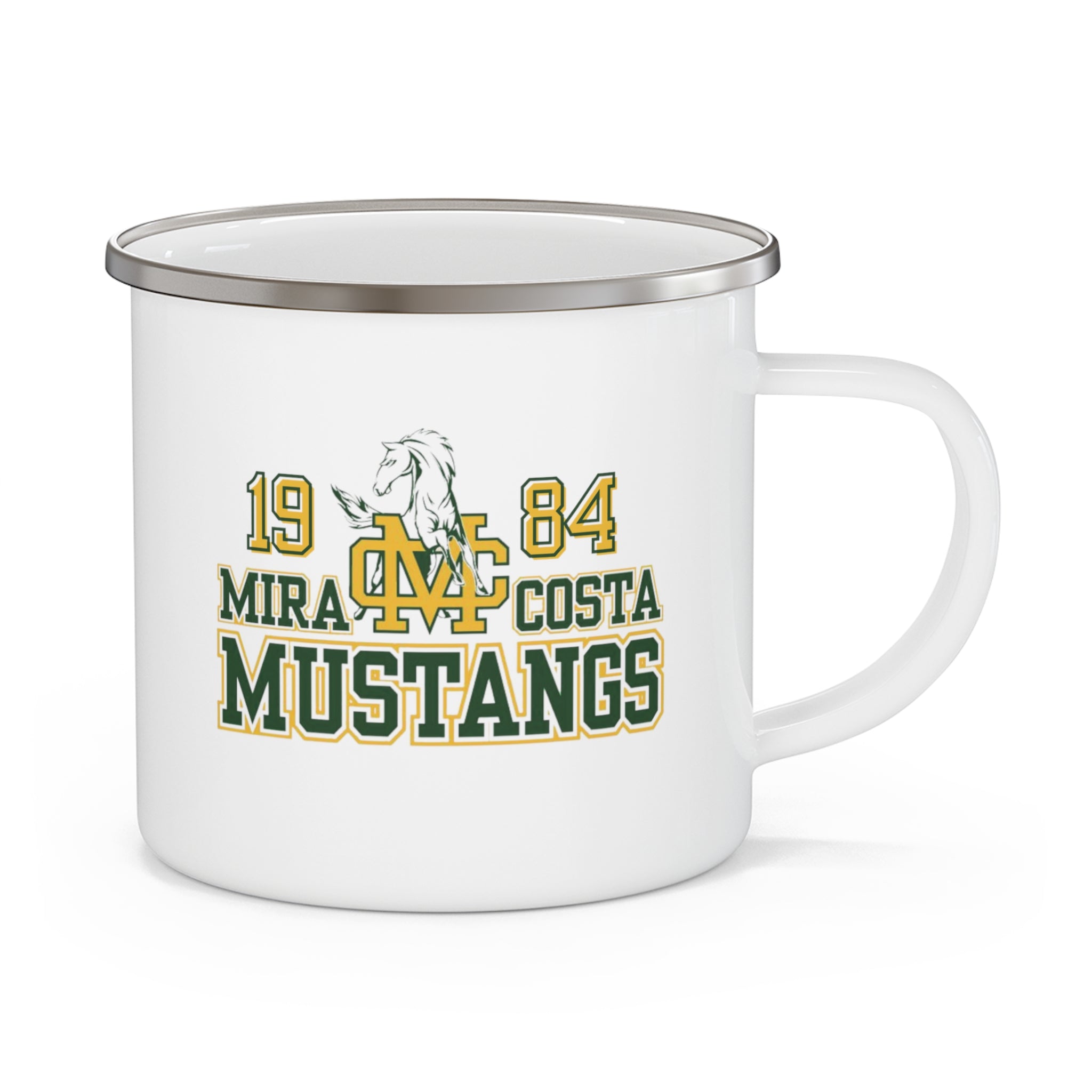 MCHS - Mira Costa 1984 40th Reunion Enamel Camping Mug - MC8429