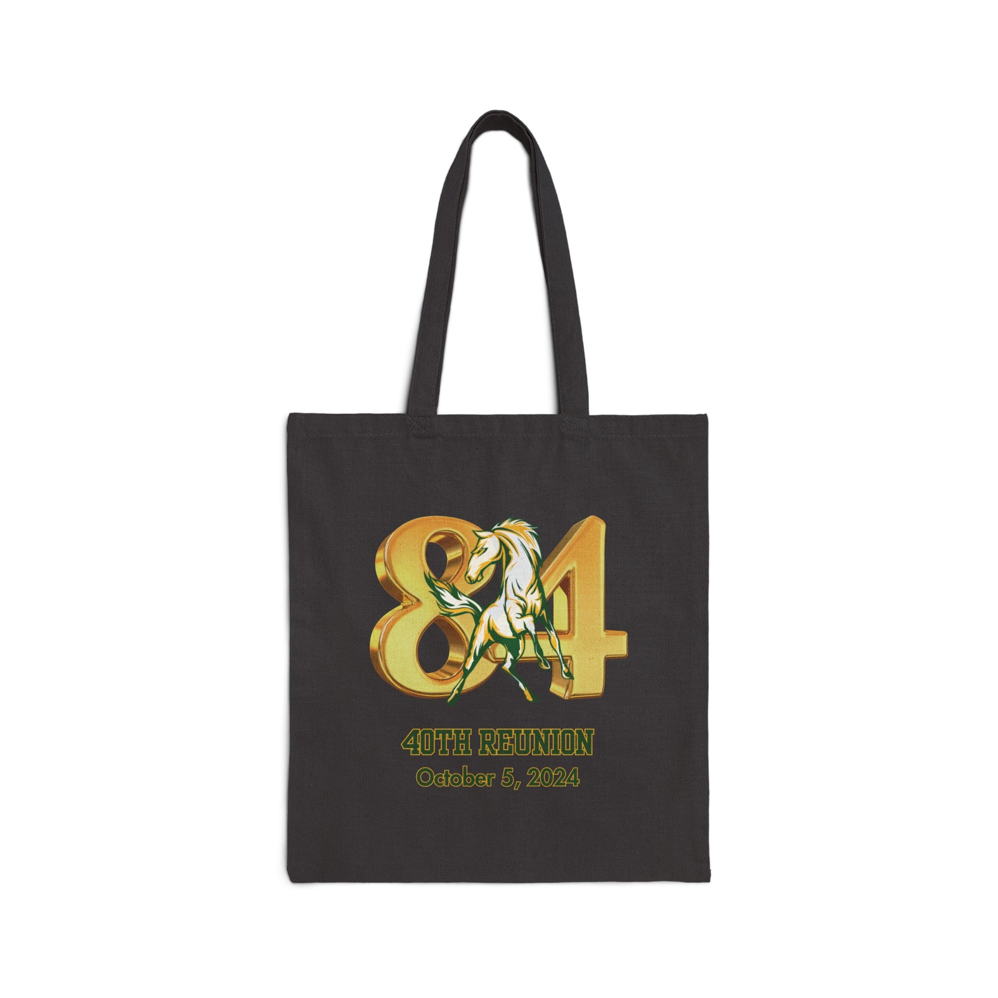 MCHS - '84 Mustang 40th Reunion Cotton Canvas Tote Bag - MC8433