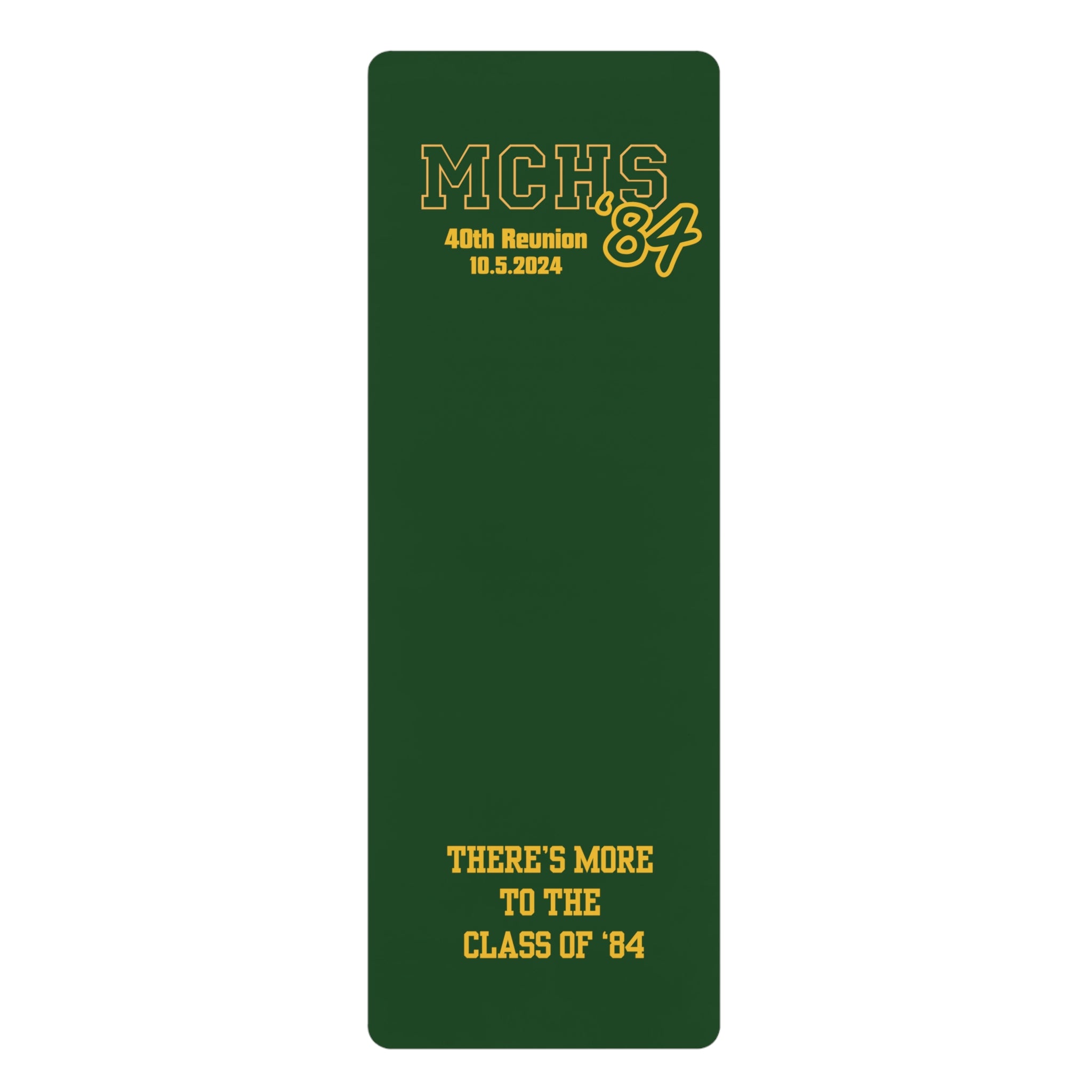 MCHS - Mira Costa '84 Rubber Yoga Mat - MC8400