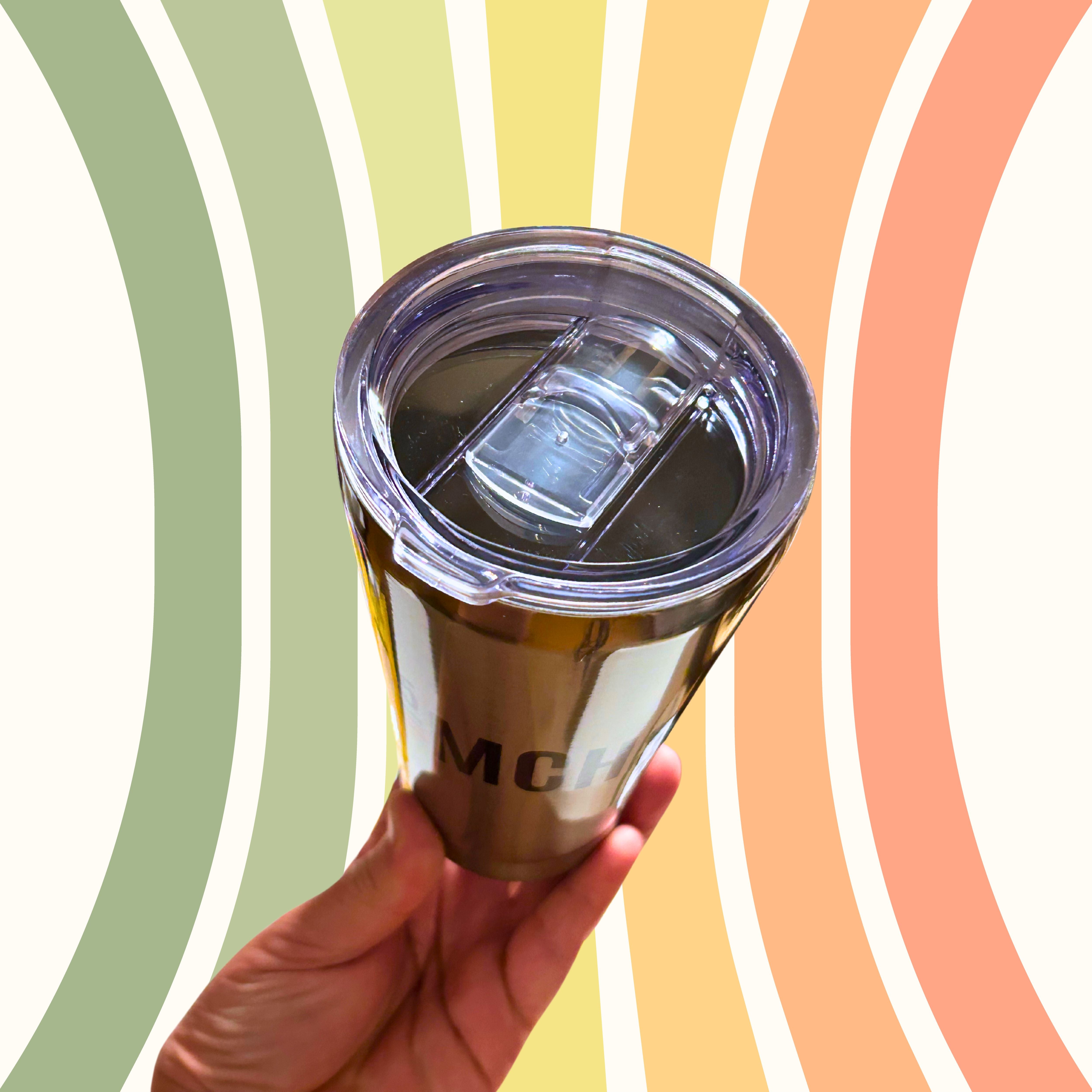 MCHS85 - 40th Reunion 15oz Stainless Steel Cup with Lid **PRE-ORDER - ORDER NOW!**