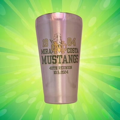 MCHS - MC 40th 15oz Stainless Steel Cup with Lid