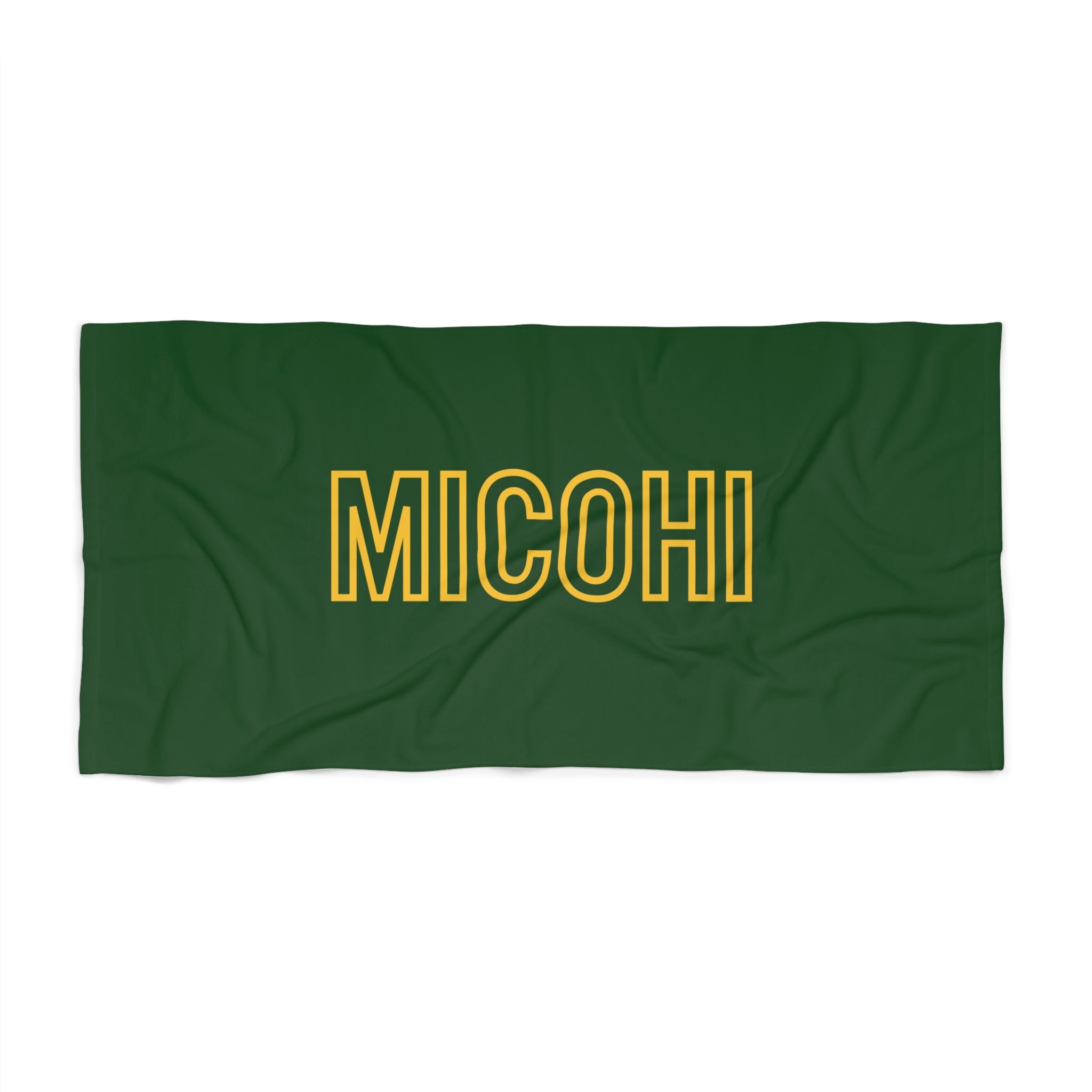 MCHS - MICOHI Beach Towel, Green - MC8405