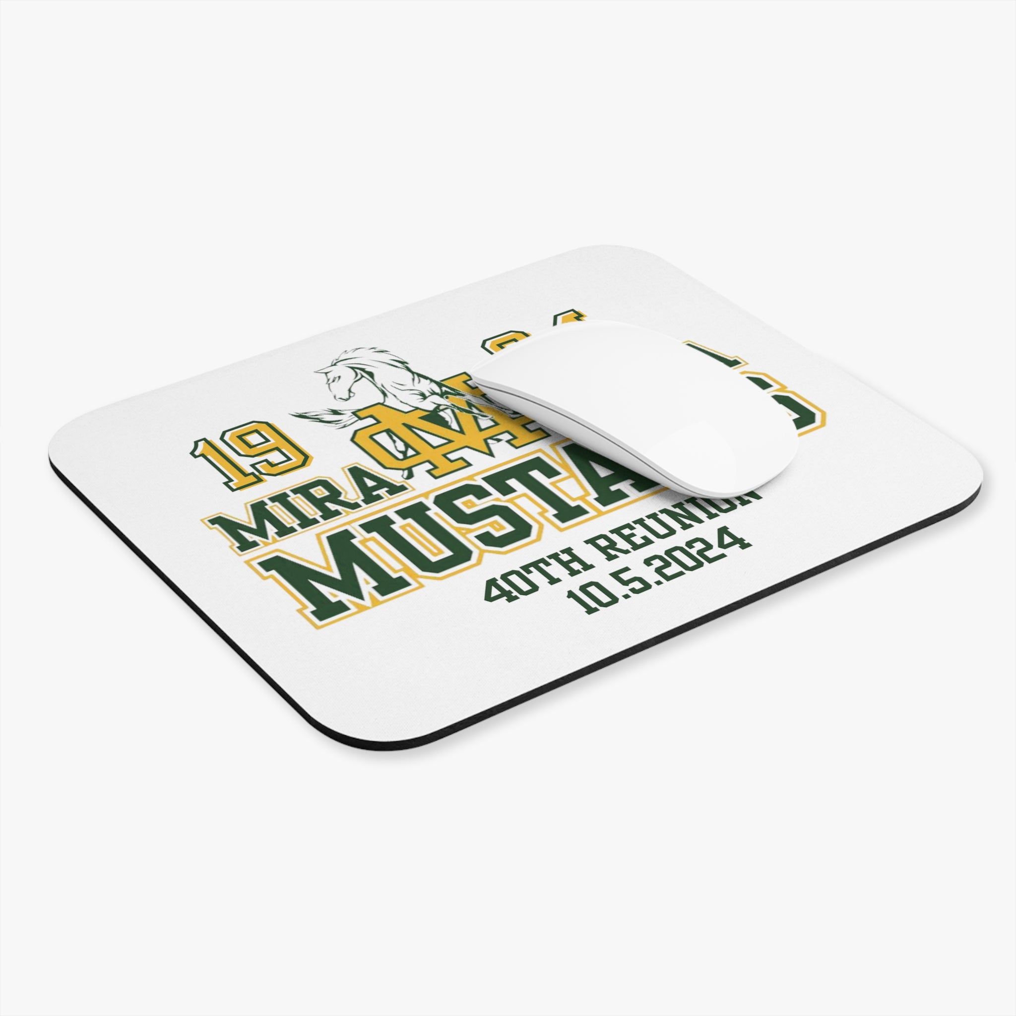 MCHS - Mira Costa 1984 40th Reunion Mousepad (White) - MC8438