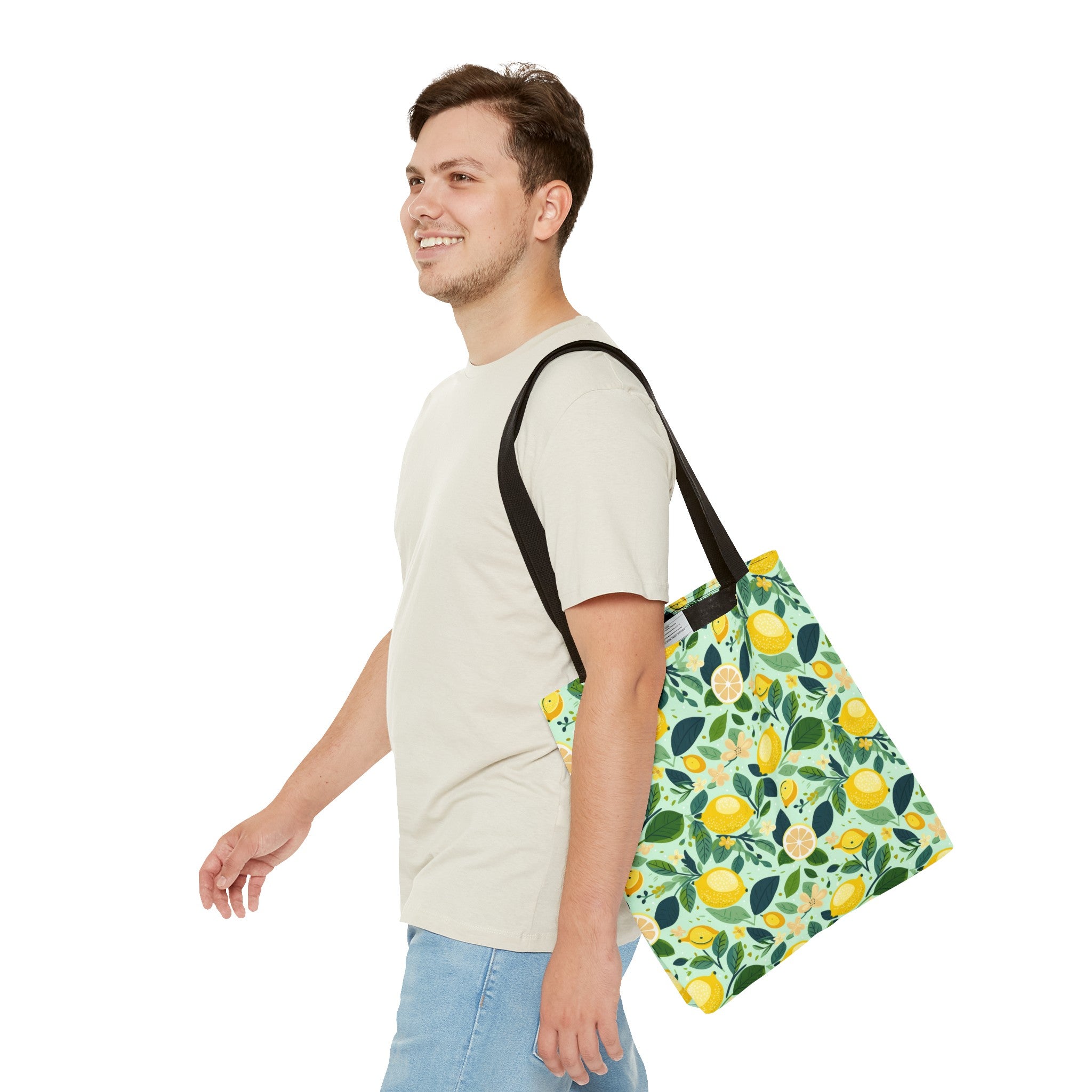 Reusable Tote Bag - Lively Lemons