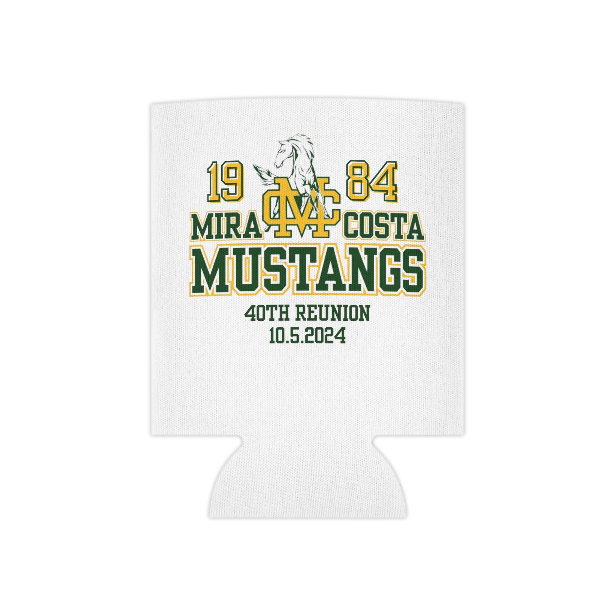 Mira Costa Mustangs 1984 Can Cooler - MC8412