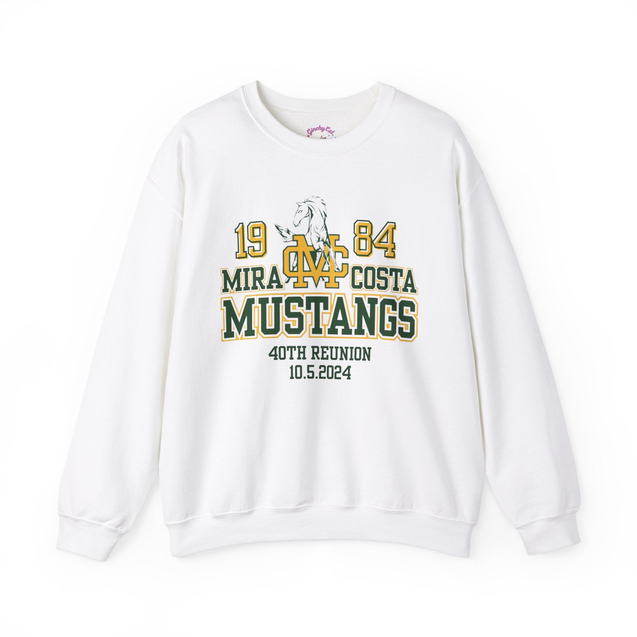 MCHS - Mira Costa Mustangs 1984 Unisex Heavy Blend™ Crewneck Sweatshirt - MC8425