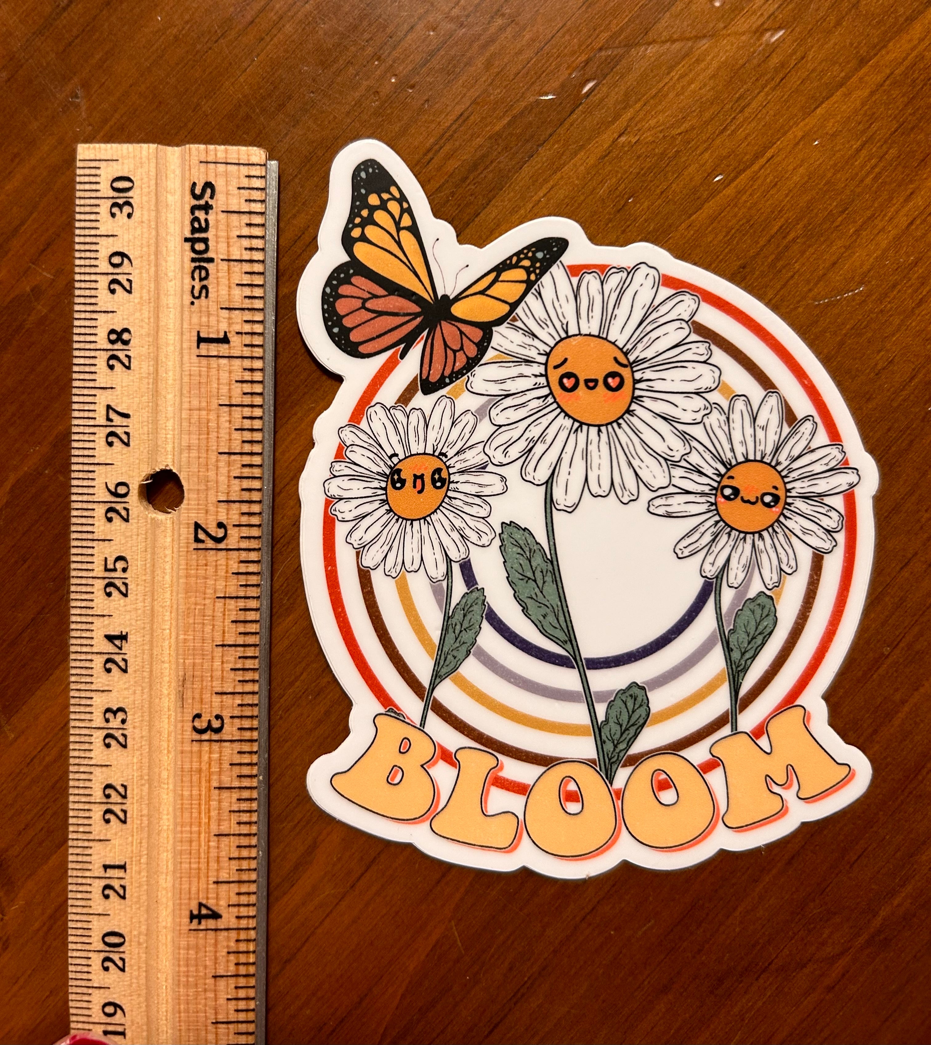 Vinyl Sticker - Nature Inspired Bloom