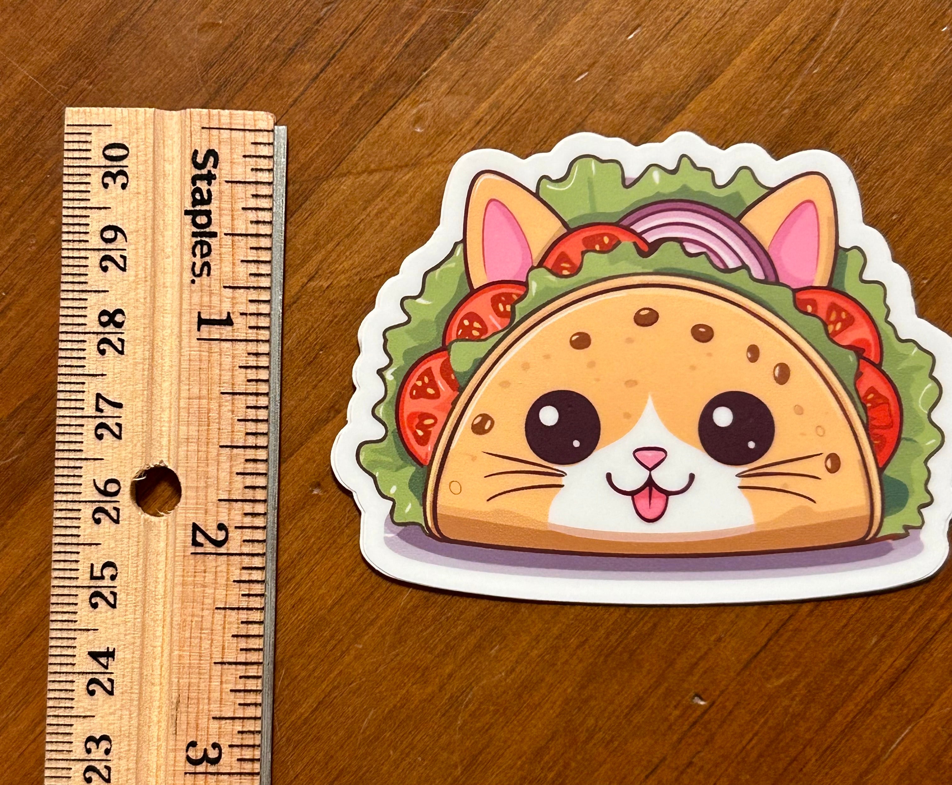 Vinyl Sticker - Taco Cat