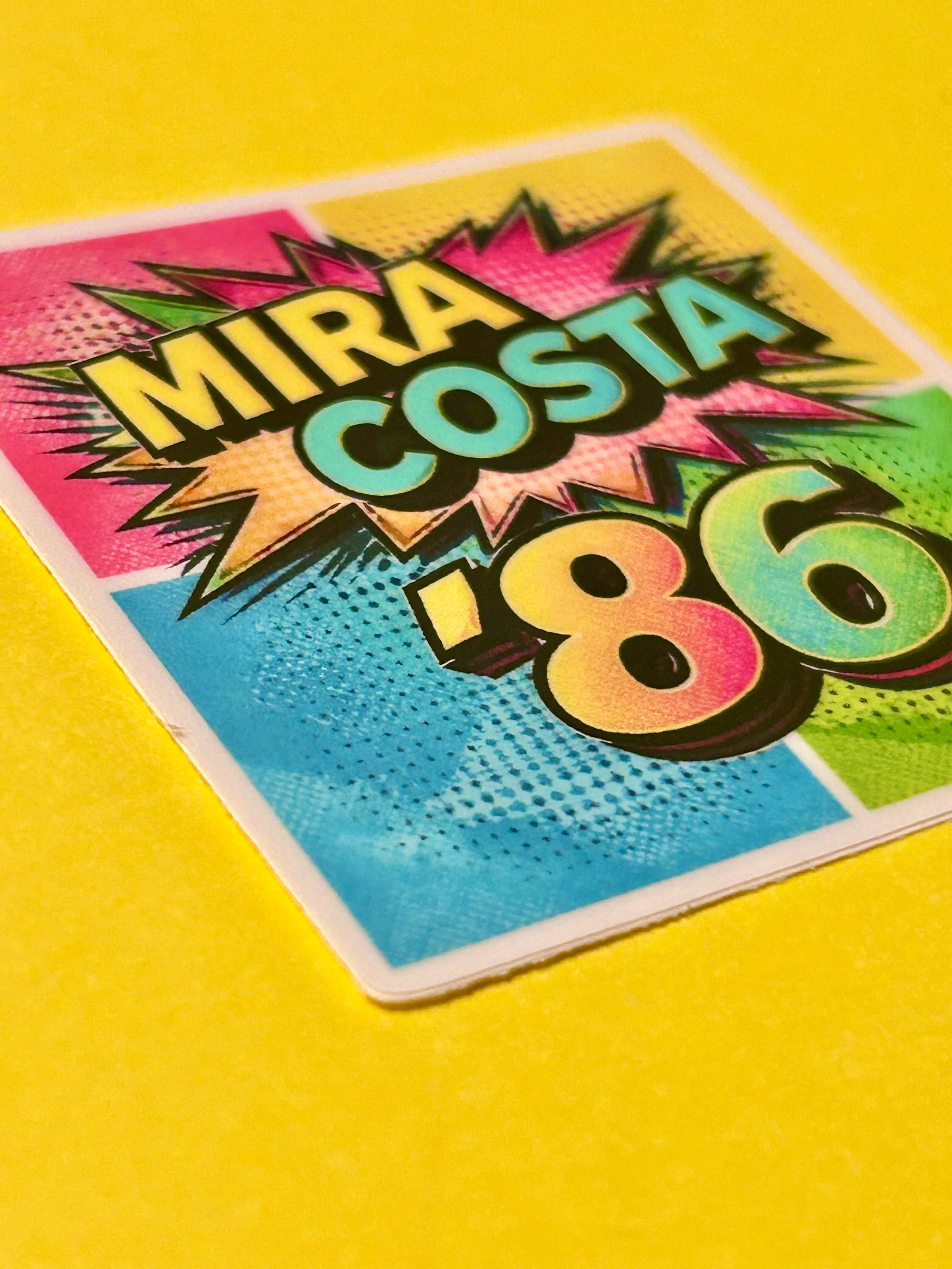 Mira Costa Class of ’86 – 40th Reunion Sticker Pack