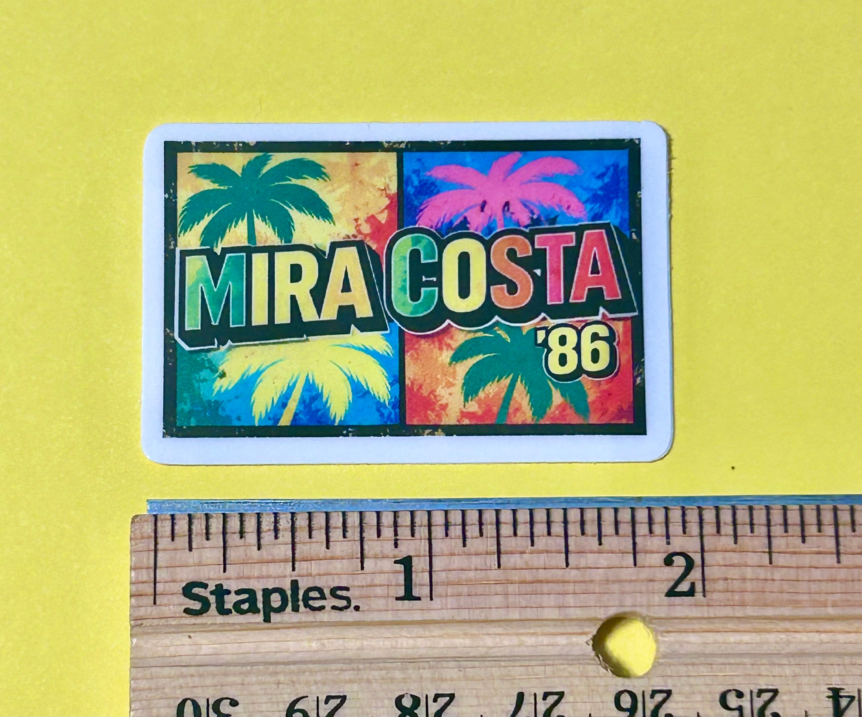Mira Costa Class of ’86 – SoCal Beach Reunion Sticker