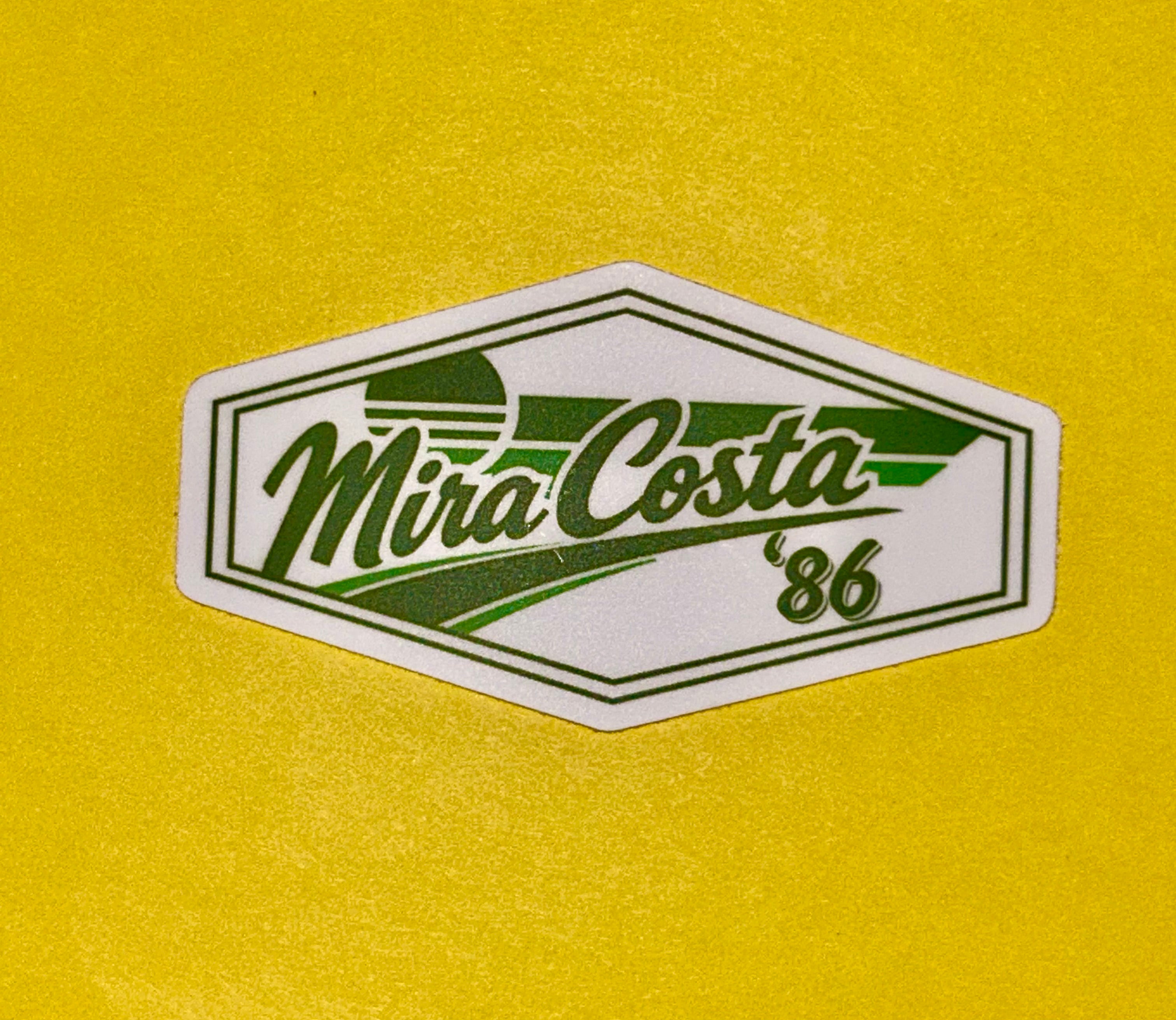 Mira Costa Class of ’86 – 40th Reunion Sticker