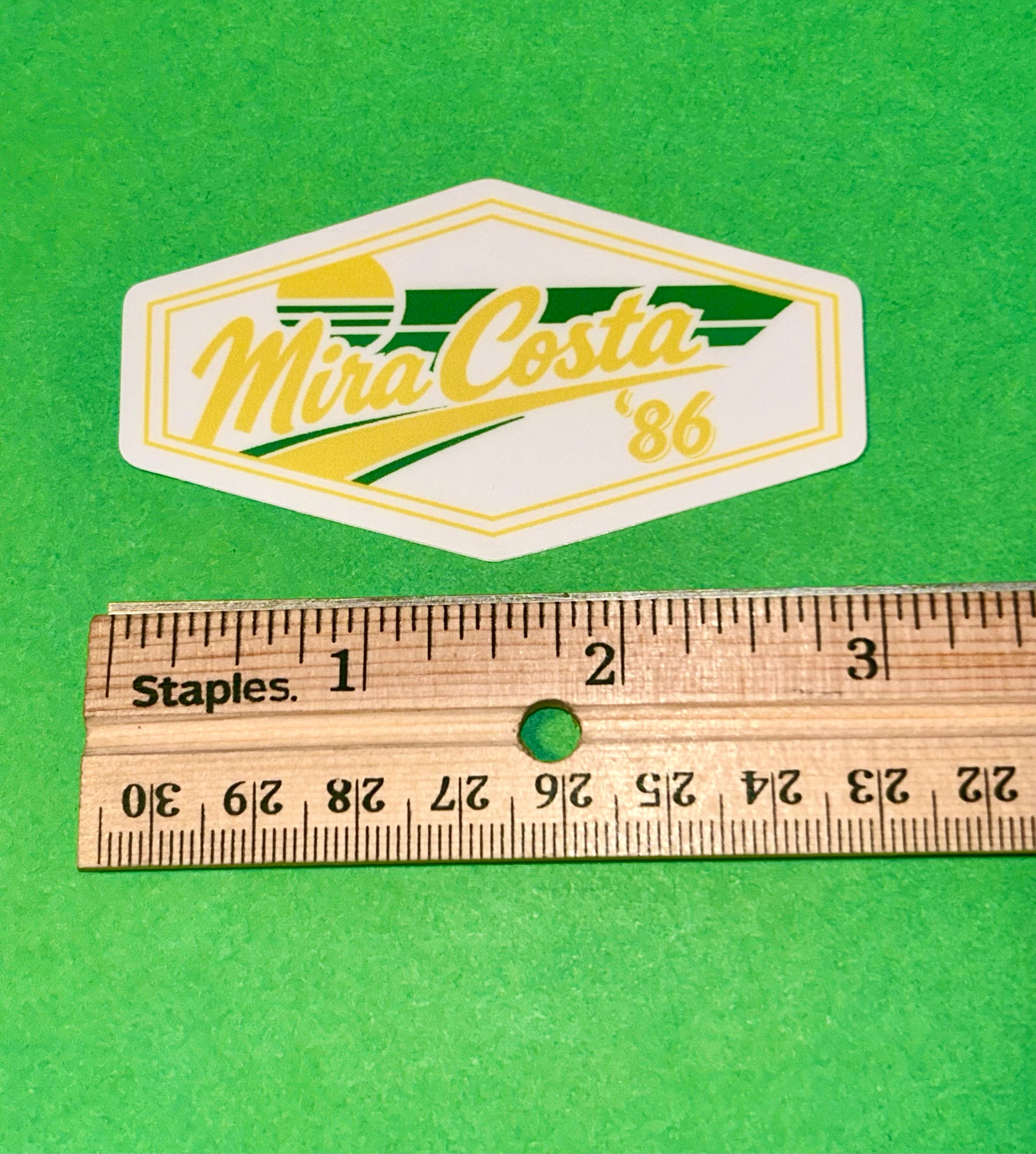 Mira Costa Class of ’86 – 40th Reunion Sticker