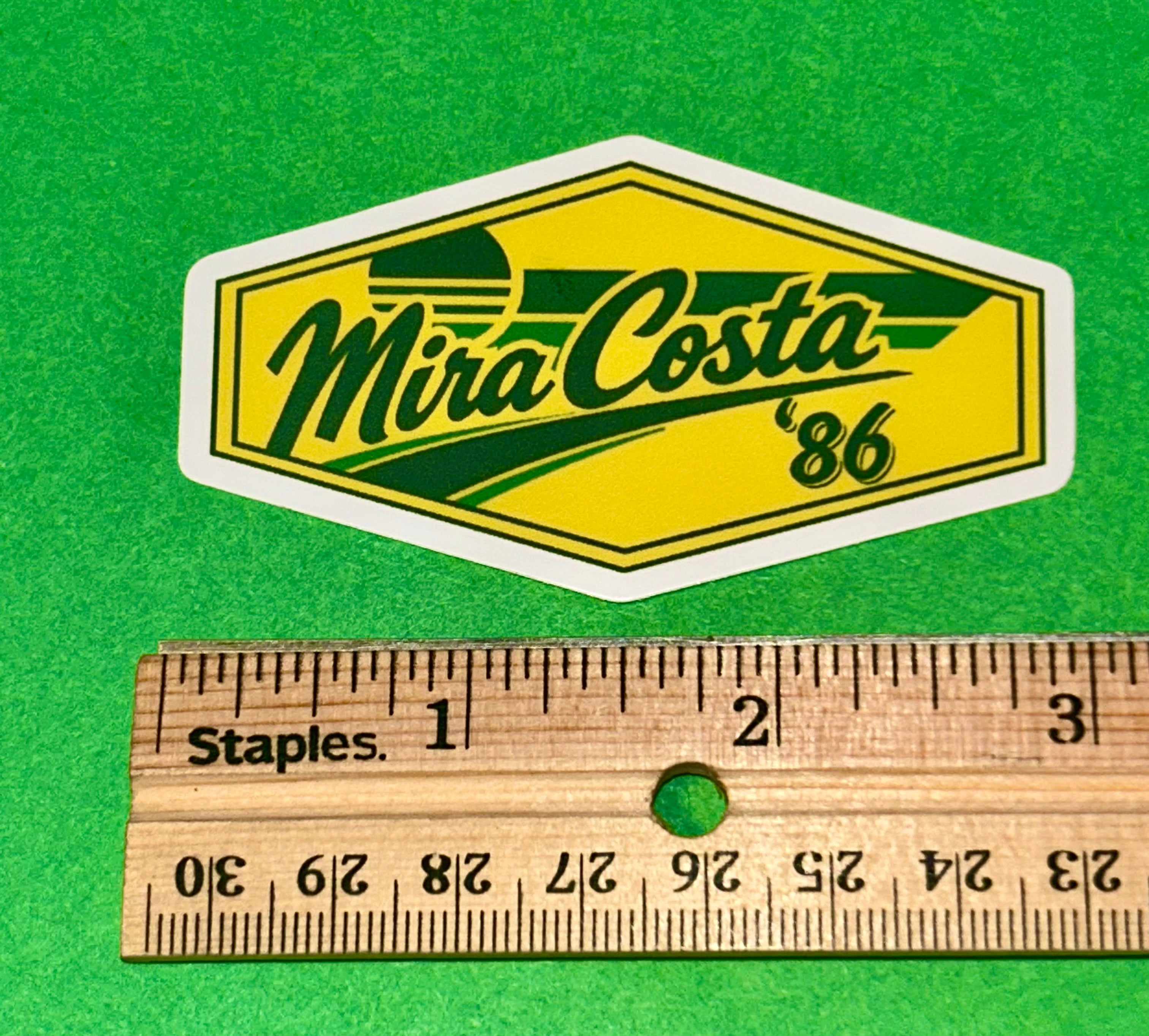 Mira Costa Class of ’86 – 40th Reunion Sticker