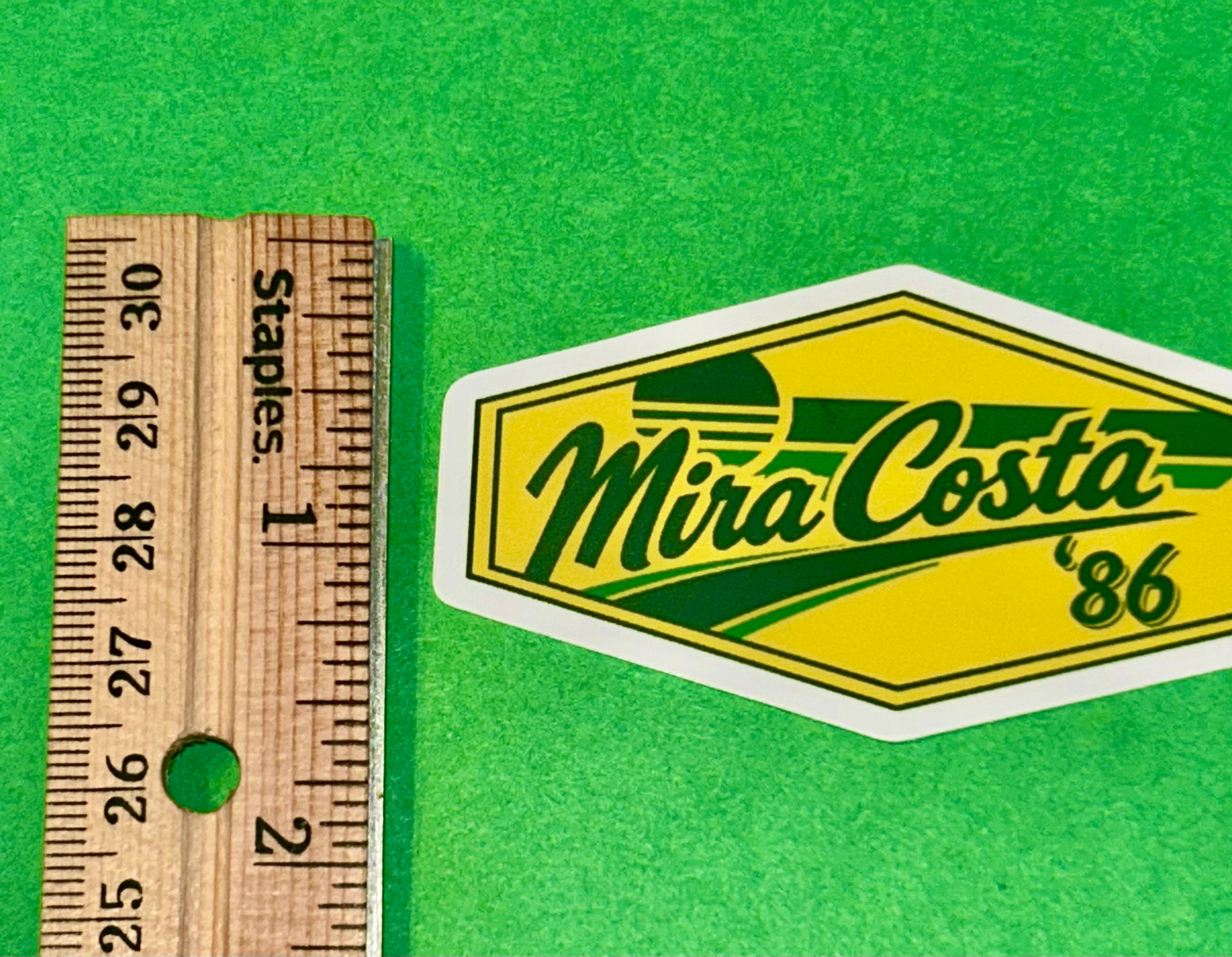 Mira Costa Class of ’86 – 40th Reunion Sticker