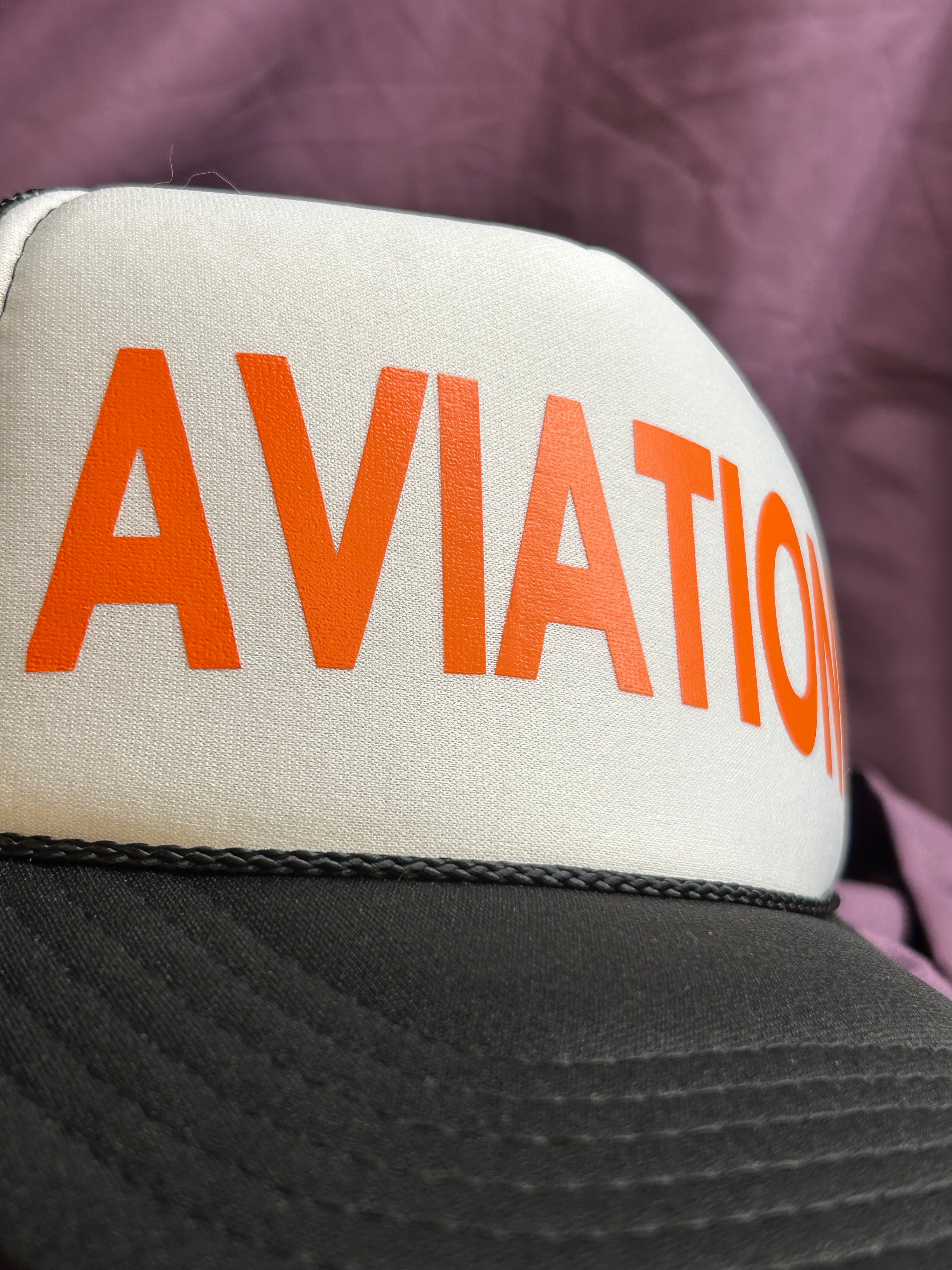 MCHS85 - AHS / AVIATION Foam Trucker Hats **AVAILABLE NOW!**