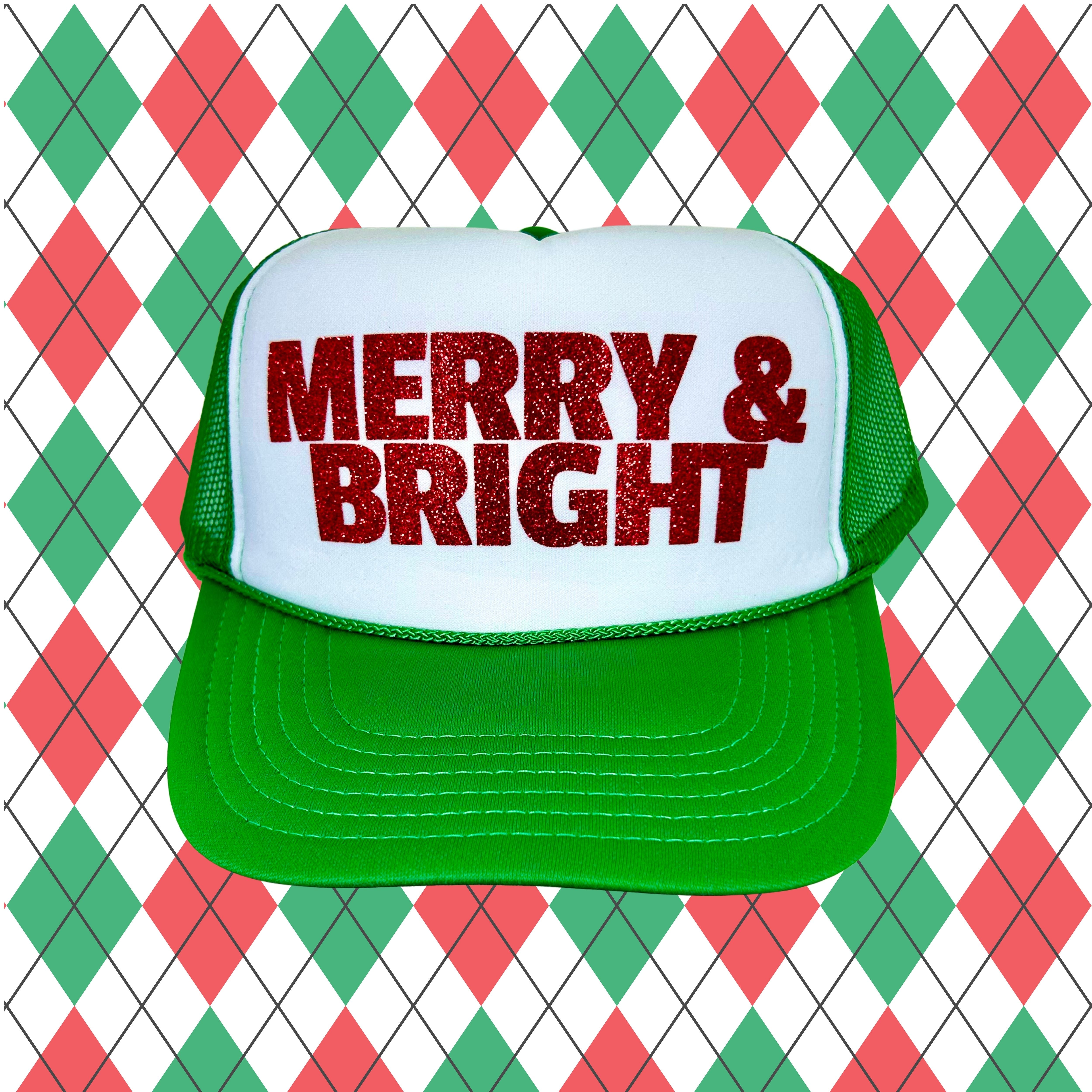 **Holiday Christmas Trucker Hats – Festive Styles for All Your Celebrations!**