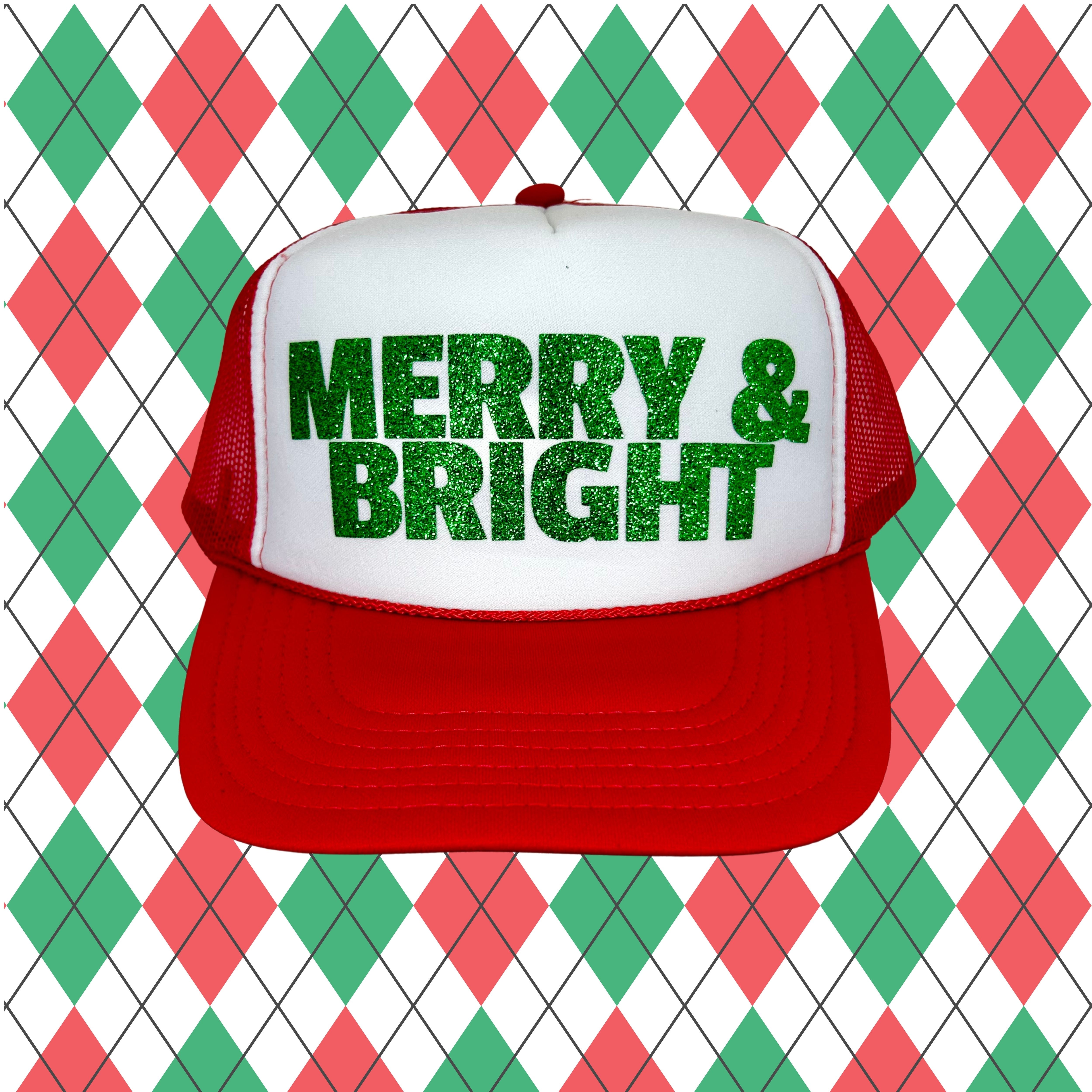 **Holiday Christmas Trucker Hats – Festive Styles for All Your Celebrations!**