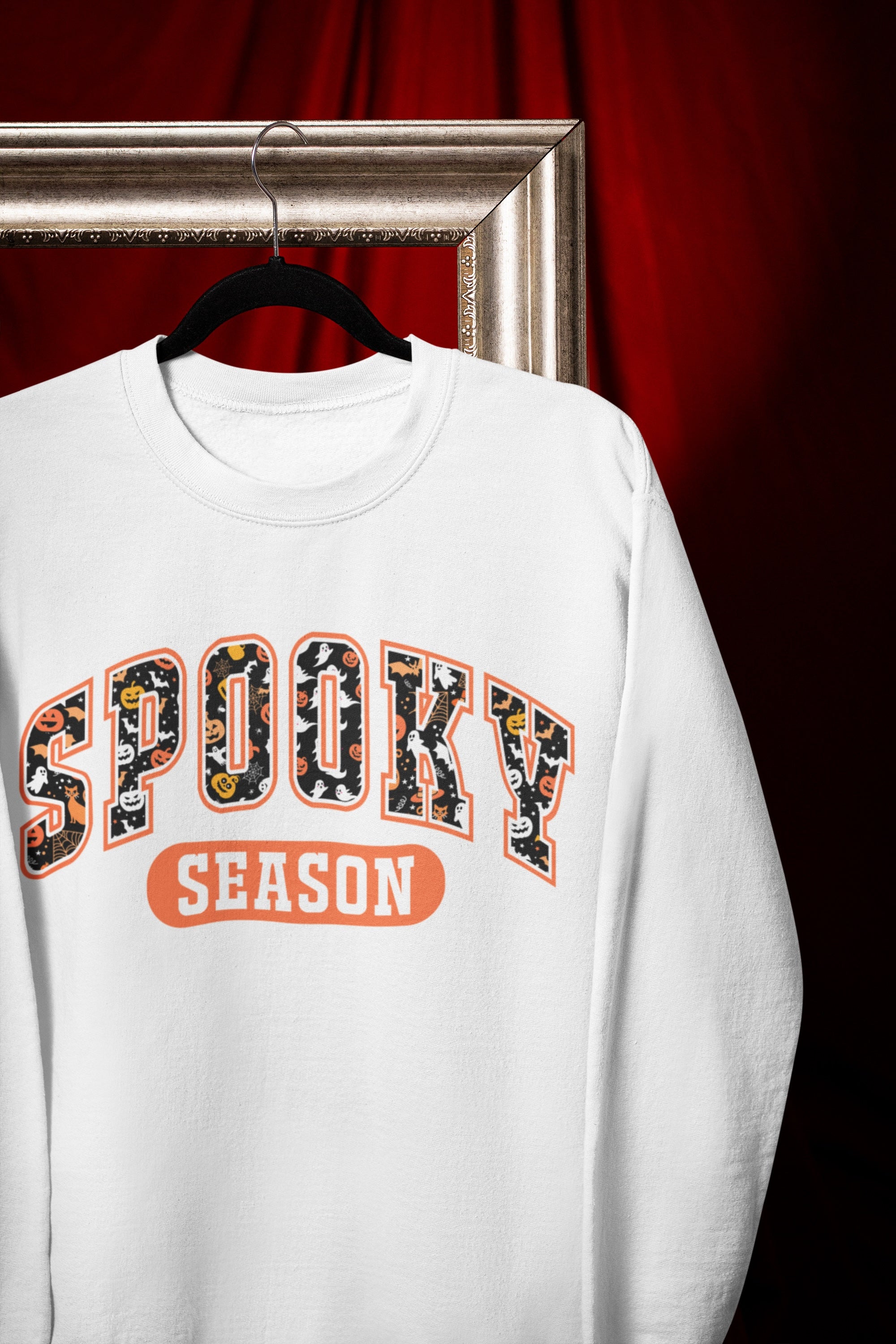 Spooky Season Varsity Sweatshirt