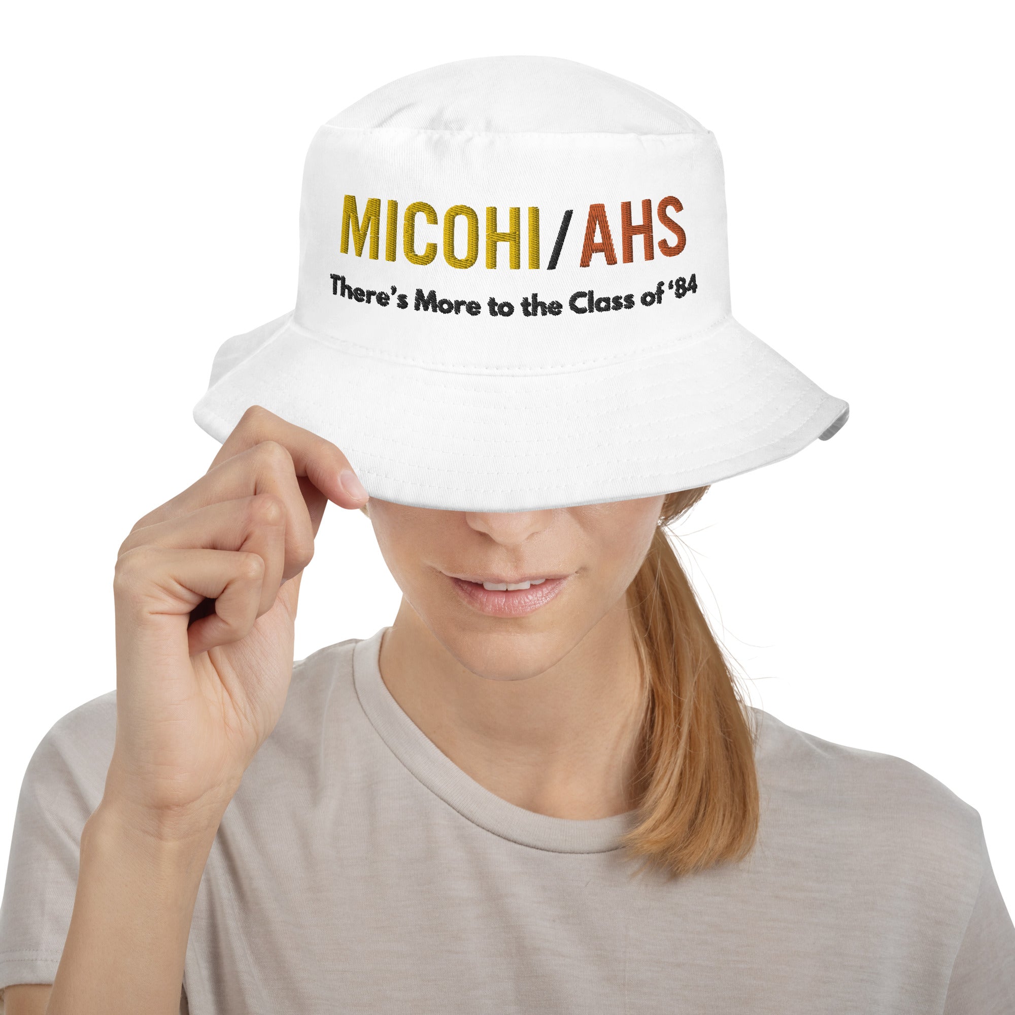 MCHS - MICOHI AHS Unisex Embroidered Bucket Hat - MC8453